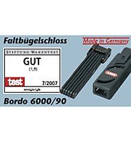 Abus Gelenkbügelschloss Bordo 6000/75, Black