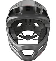 Abus YouDrop FF - MTB Helm - Kinder, Grey