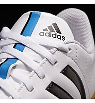 adidas 11 Questra Indoor Fußballschuh Jr, White/Black