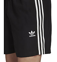 adidas Originals 3-Stripes Swim - costume - uomo, Black/White