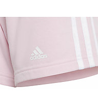 adidas 3 Stripes Jr - pantaloni fitness - ragazza, Pink