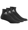 adidas Adi Ankle HC calzini 3 paia, Black/Black/White