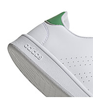 adidas Advantage K - Sneaker - Kinder, White/Green
