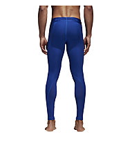 adidas Alphaskin SPRT Tight - pantaloni fitness - uomo, Blue