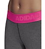 adidas Alphaskin Sport - Fitnesshose lang - Damen, Grey/Pink