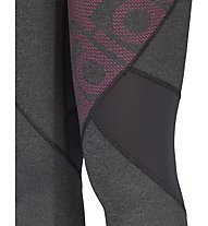 adidas Alphaskin Sport - Fitnesshose lang - Damen, Grey/Pink