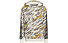 adidas B Fi 3s Gra - felpa con cappuccio - bambino, Beige/Yellow/Brown