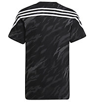 adidas B Fi 3s Tee - t-shirt fitness - bambino, Black