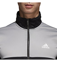adidas Back2Basics TS - Trainingsanzug - Herren, Grey/Black