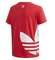 adidas Originals Big Trefoil - t-shirt fitness - bambino, Red