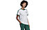 adidas Originals Boyfriend Tee - t-shirt fitness - donna, White/Green