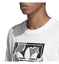 adidas Originals Camo Tounge Label - T-shirt fitness - uomo, White