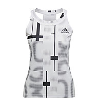 adidas Club Graph - top tennis - donna, White/Black