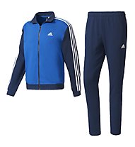 adidas Cotton Relax - Trainingsanzug - Herren, Blue/Light Blue