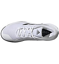 adidas CourtJam Control - scarpe da padel - uomo, White/Black