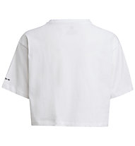 adidas Originals Cropped - T-Shirt - Mädchen, White
