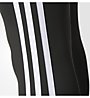 adidas D2M 3S Longtigh - Trainingshose - Damen, Black