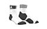 adidas Energy Ankle Thin Cushioned Socks calzini running donna, White/Dark Grey