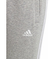 adidas Essentials 3 Stripes J - Trainingshosen - Mädchen, Grey