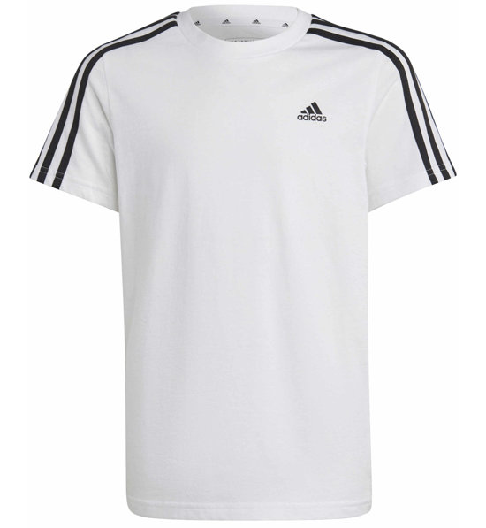 adidas Essentials 3 Stripes Jr T Shirt Jungs Sportler
