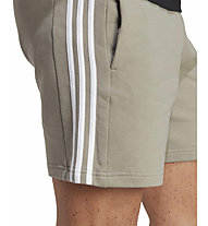 adidas Essentials French Terry 3 Stripes M - pantaloni fitness - uomo, Beige