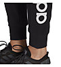 adidas Essentials Liner - Lange Sporthose - Damen, Black/White
