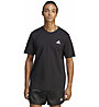 adidas Essentials Single Jersey - T-Shirt - Herren, Black