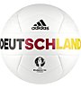 adidas Euro 16 OLP Germany Capitano - pallone da calcio, White