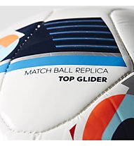 adidas Beau Jeu  - EURO 2016 Top Glider pallone allenamento 5, White/Blue