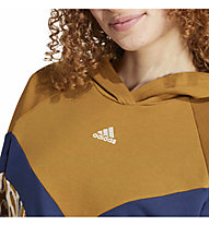 adidas Farm W - Kapuzenpullover - Damen, Brown/Blue