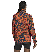 adidas Fast - giacca running - donna, Orange/Black