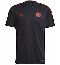 adidas FC Bayern Training Jersey - Fußballtrikot - Herren, Black/Red