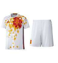 adidas Set Fußballtrikot + Shorts Spanien Auswärtstrikot Replica