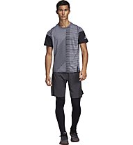adidas FreeLift 360 Strong Graphic - T-shirt fitness - uomo, Grey