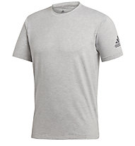 adidas FreeLift Prime - T-shirt fitness - uomo, Grey