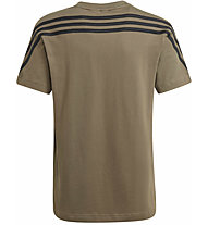 adidas Future Icons 3 Stripes J - T-shirt - bambino, Brown