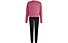 adidas G Fi Logo - Trainingsanzüge - Mädchen, Pink/Black