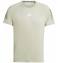 adidas GYM Brandlove M - T-Shirt - Herren, Beige