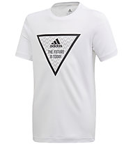 adidas Jb TR XFG - T-shirt fitness - bambino, White