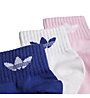 adidas Originals Kids Ankle Sock - Socken - Kinder, Blue/White/Pink