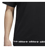 adidas Originals Linear Repeat Tee - T-Shirt - Herren, Black