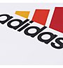 adidas Essentials Logo Shirt Kurzarm Kinder, White/Semi Solar Gold/B.Orange