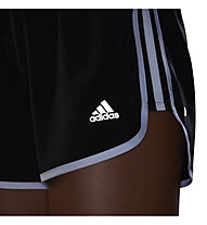 adidas M20 - pantaloni running - donna , Black/White
