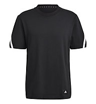 adidas M Fi 3s Tee - T-shirt - Herren , Black