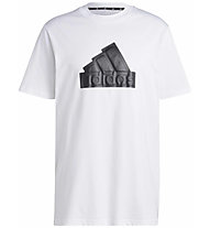adidas M Fi Bos - T-Shirt f- Herren , White