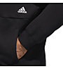 adidas M's Must Haves Word Full-Zip Sweatshirt - Kapuzenjacke - Herren, Black/White