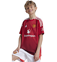 adidas Manchester United FC 24/25 Home Y - Fußballtrikot - Kinder, Red