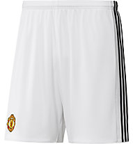 adidas Manchester United Heim Replica - Fußballhose - Herren, White/Black