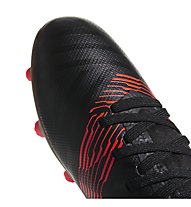 adidas Nemeziz 17.3 FG Jr - Fußballschuhe feste Böden - Kinder, Black/Red/Gold