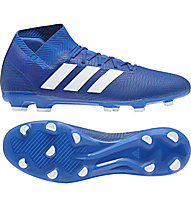 adidas Nemeziz 18.3 FG - scarpe calcio terreni compatti, Blue